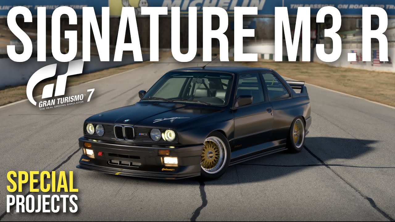 Gran Turismo 7 | Руководство по сборке Signature Series M3R | Специальные проекты GT7