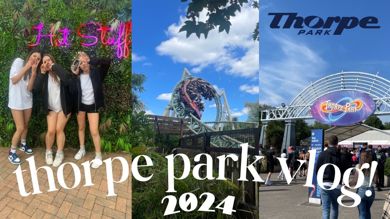 spend a day with me at THORPE PARK!! (thorpe park vlog 2024)