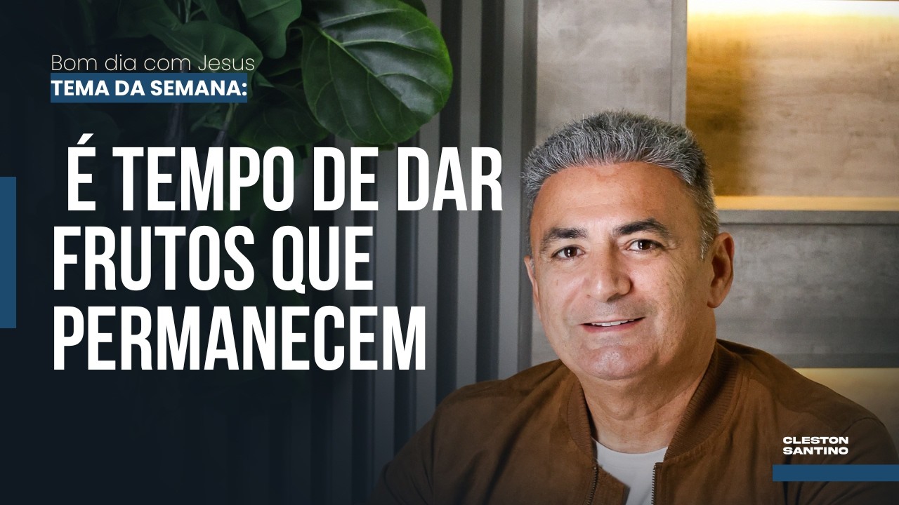 É tempo de dar frutos I Domingo 01.03.26 I Devocional #625
