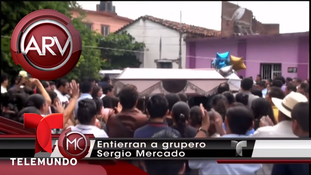 Despiden para siempre al m&uacute;sico Sergio Mercado | Al Rojo Vivo | Telemundo