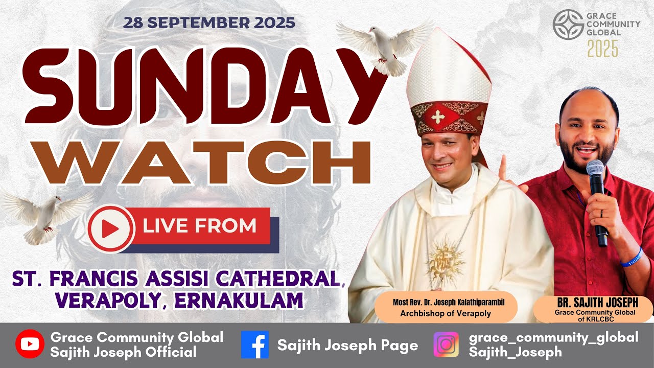 (1 JOHN 4:16) | SUNDAY LIVE | ST.FRANCIS ASSISI CATHREDRAL | EKM | BR. SAJITH JOSEPH | 28 SEPT 2025