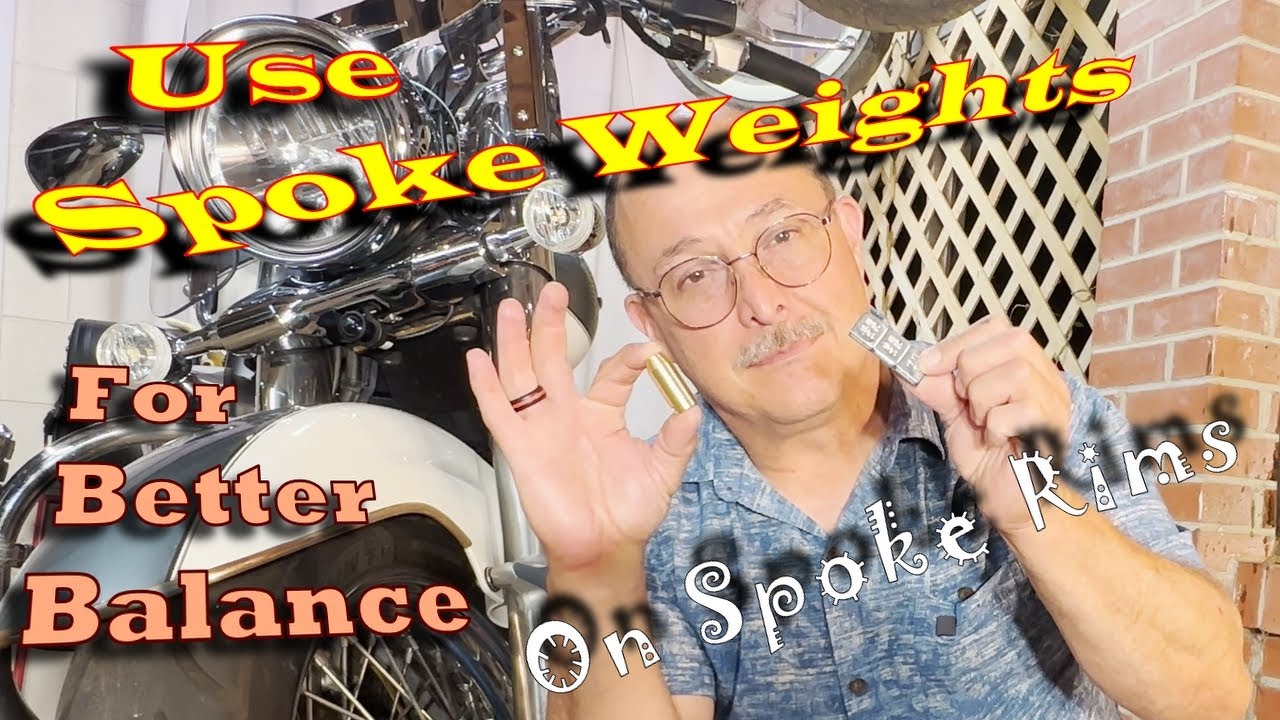 Spoke Weights will give you a better balancing Performance on Spoke Rims.