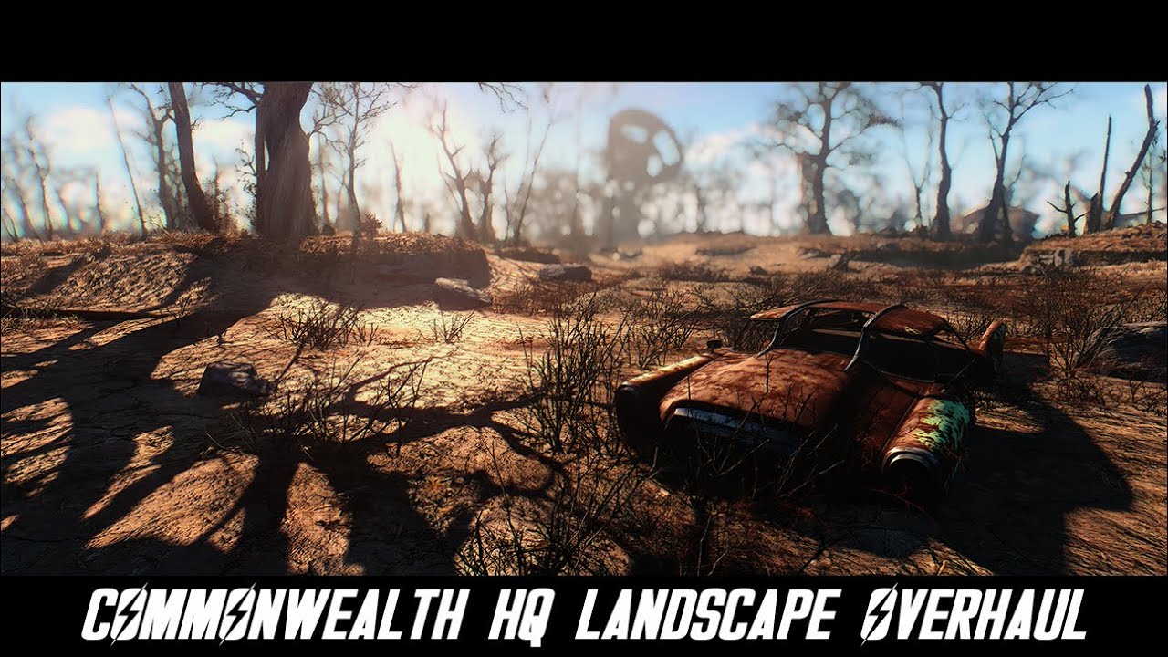 Fallout 4 Mods: Commonwealth HQ Landscape Overhaul WIP
