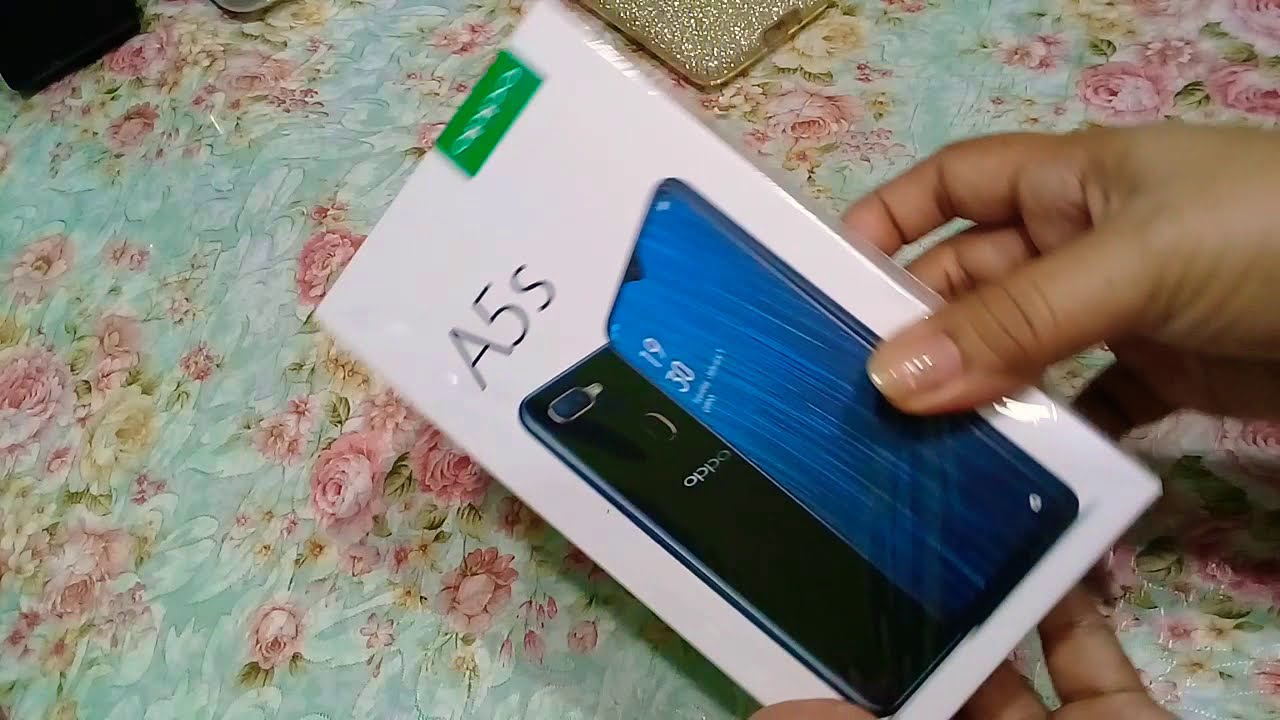 OPPO A5S UNBOXING - How to insert sim card or memory card