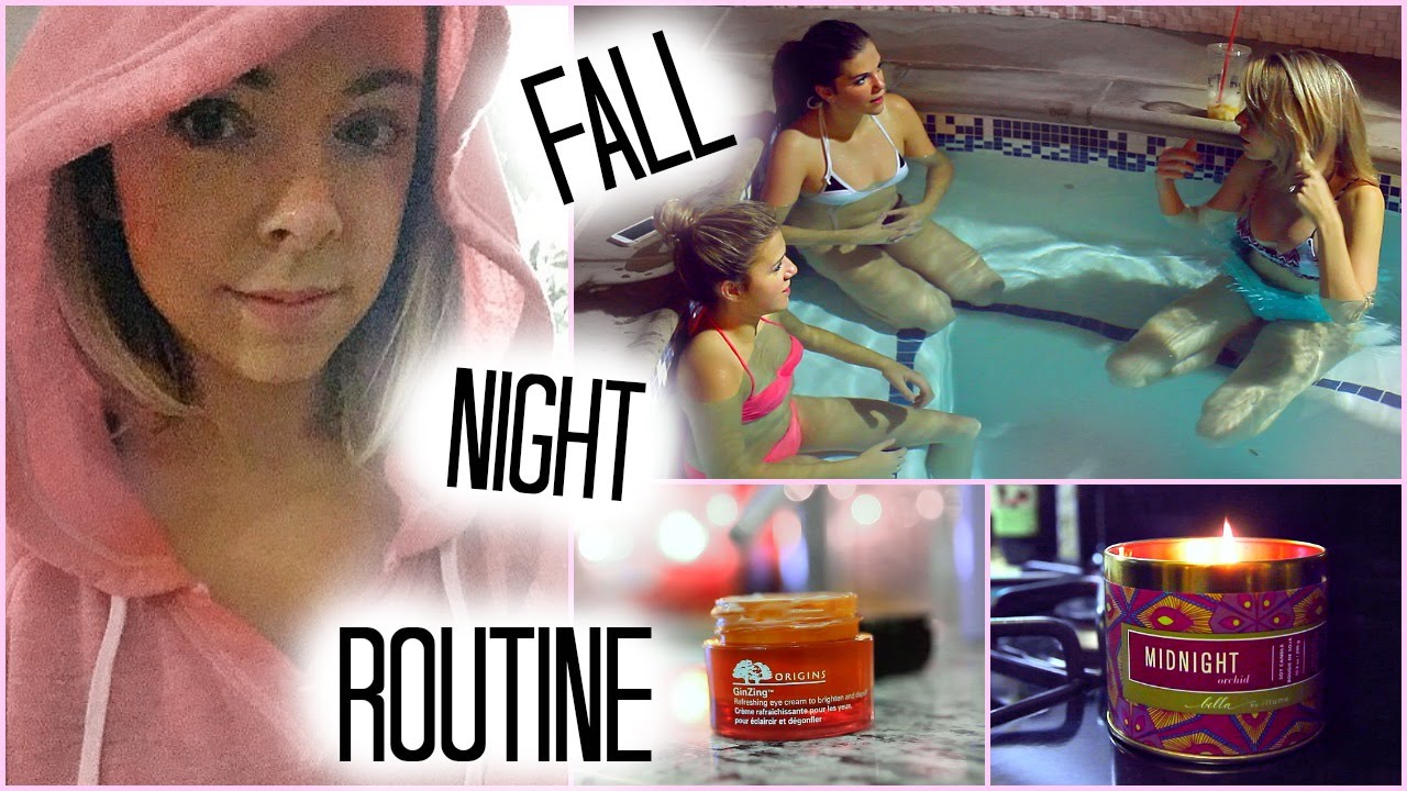 Fall Night Time Routine! ♡