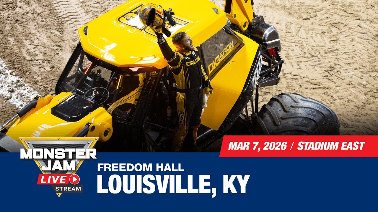 Monster Jam: Louisville, KY - 1 (Full Event) | March 7, 2026 | Stadium East