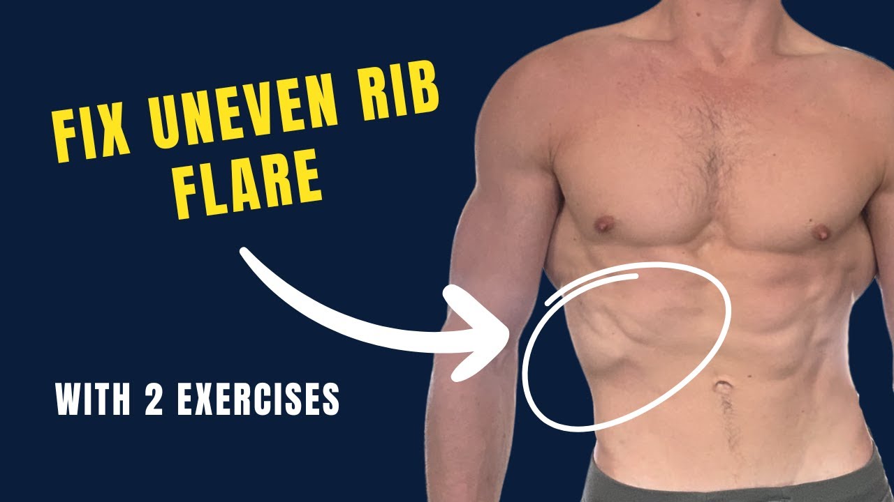 Fix Uneven Rib Flare FAST With Just 2 Exercises!