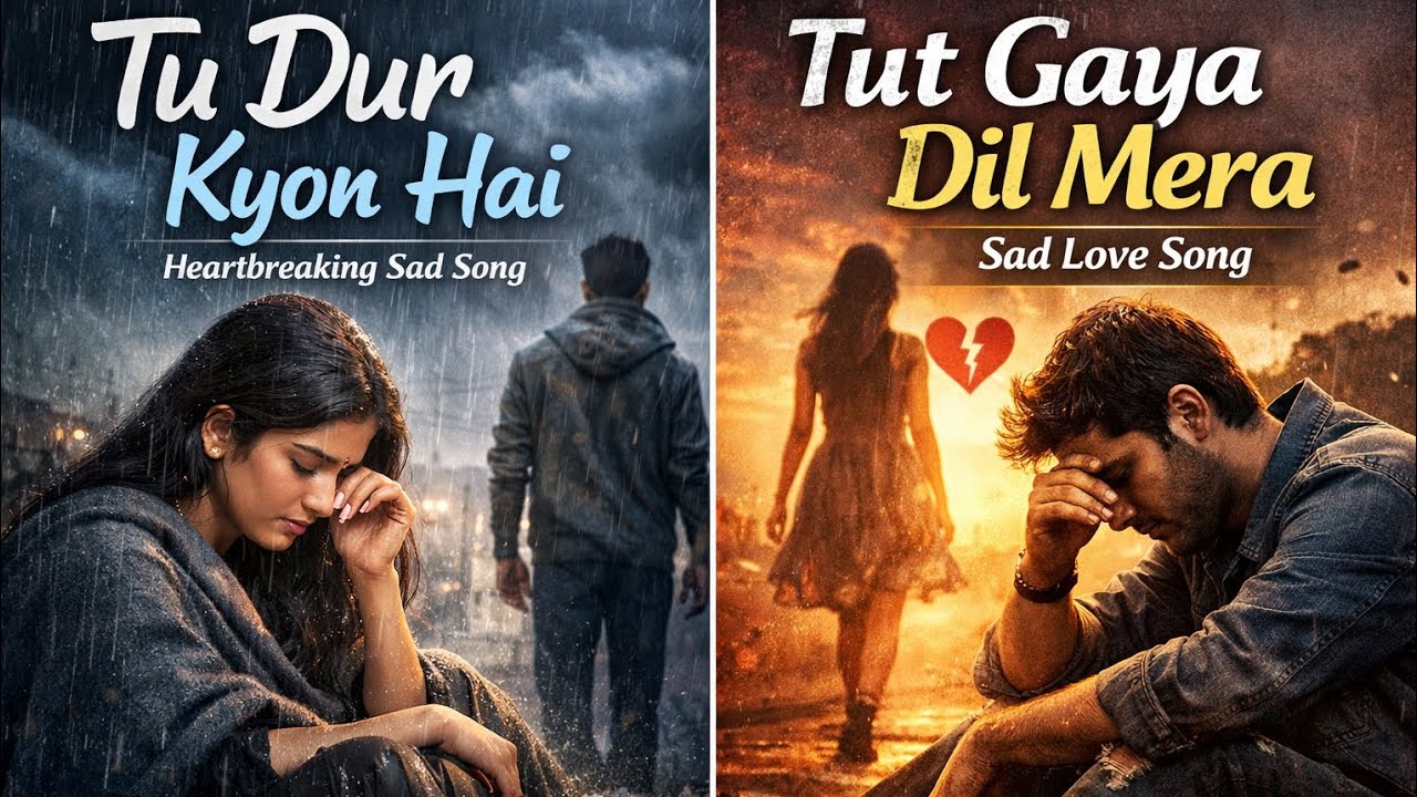Tu dur kyon Hai & Tut Gaya Dil Mera 💔 | Heartbroken Hindi Sad Songs Jukebox | Emotional Love Story