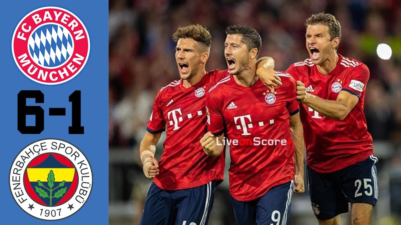 Bayern Munich vs Fenerbahce (6-1) Highlights & Goals HD (31/07/2019)