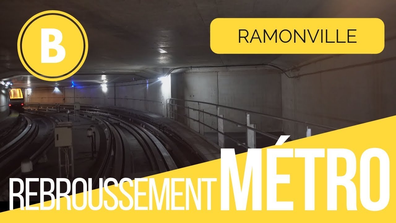 Rebroussement à Ramonville en VAL 208 (Toulouse - Tisséo)