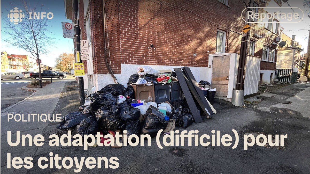 Collecte de déchets aux deux semaines dans Mercier–Hochelaga-Maisonneuve : des citoyens mécontents