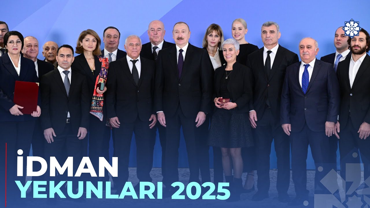 Prezident İlham Əliyev 2025-ci ilin idman yekunlarına həsr olunan mərasimdə iştirak edib
