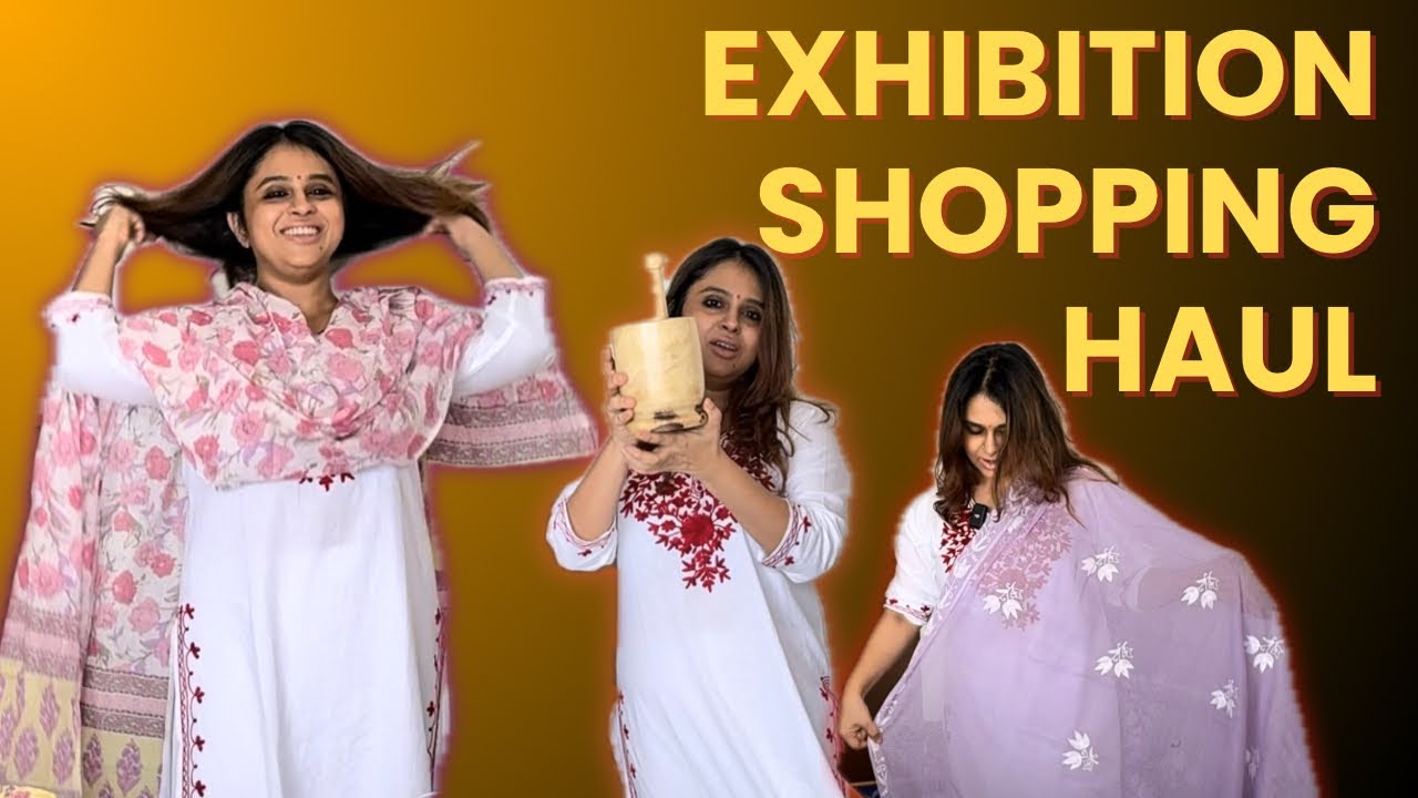 Exhibition shopping haul  | kitchentales by Neethu