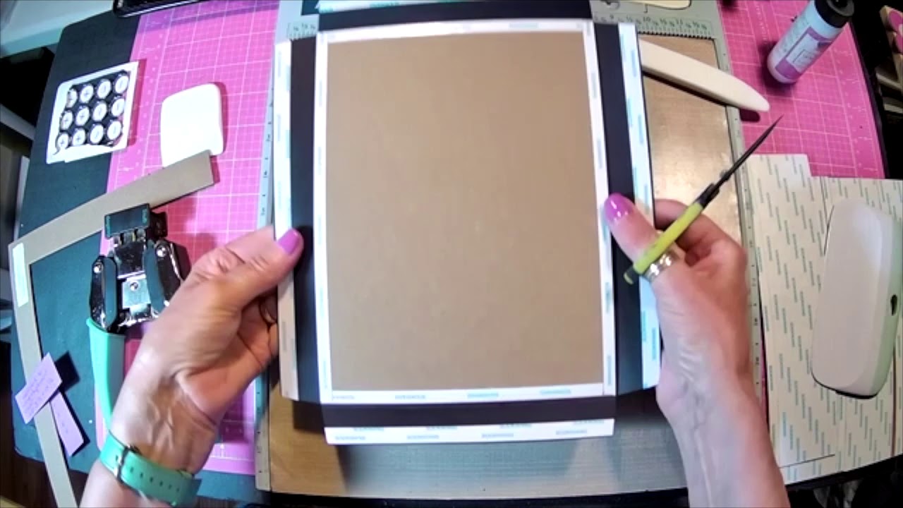Country Craft Creations AUTHENTIQUE PUREBRED MINI ALBUM TUTORIAL