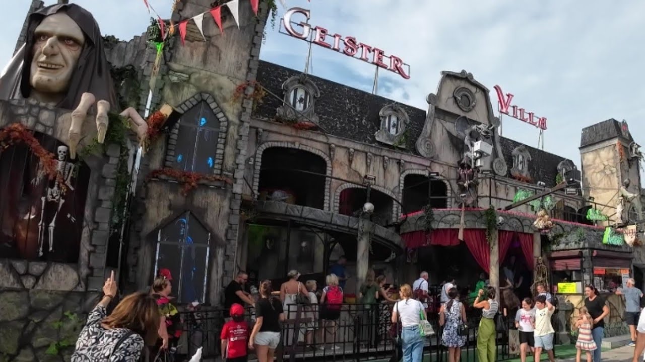 Geistervilla ( Molengraft Sipkema ) Onride Pov - Nürnberger Herbstvolksfest 2024 -Der Erlebniskanal