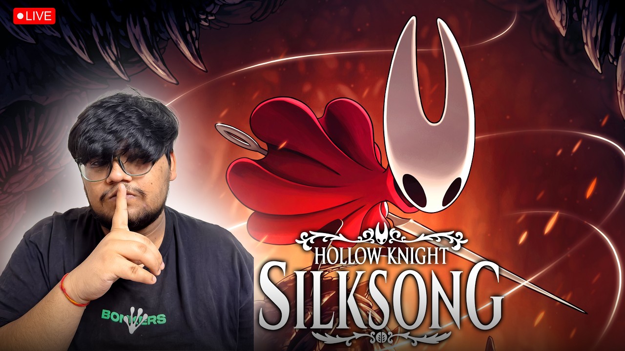 THIS GAME IS TUFF  !!! HOLLOW KNIGHT SILKSONG LIVE GAAMEPLAY