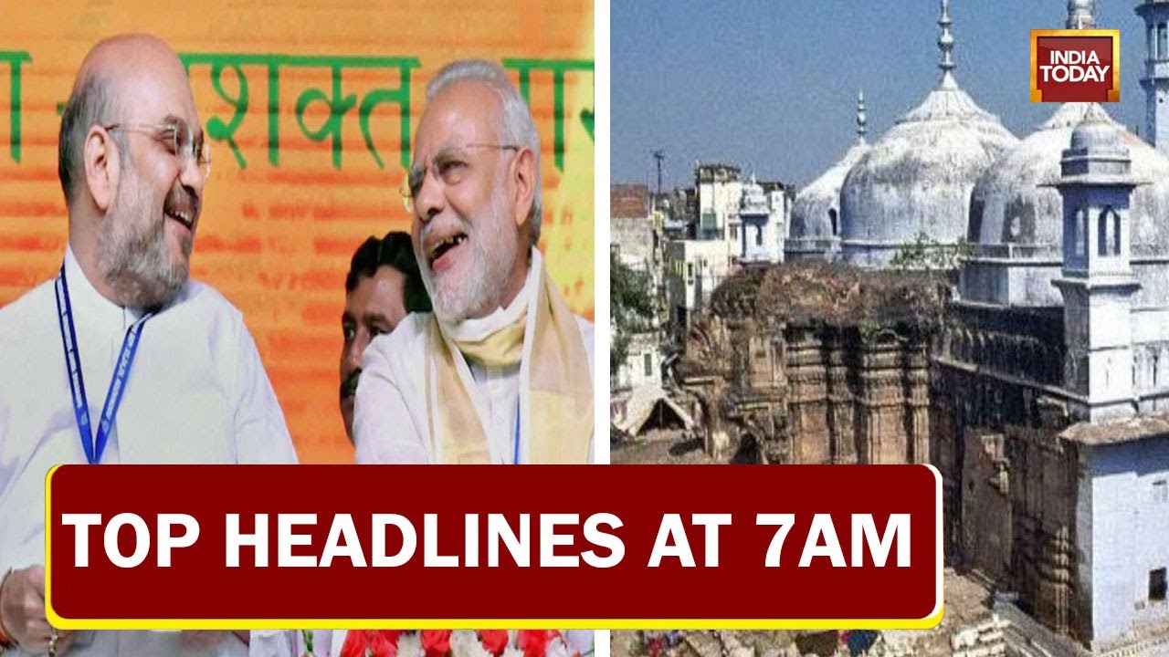 Modi-Shah's Grand Gujarat Blitzkrieg Ahead Of Gujarat Assembly Election | Top Headlines At 7 AM