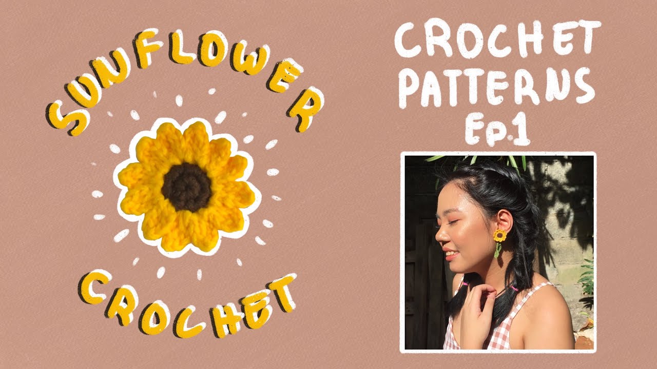 Sunflower Crochet Pattern | SIMPLE and EASY