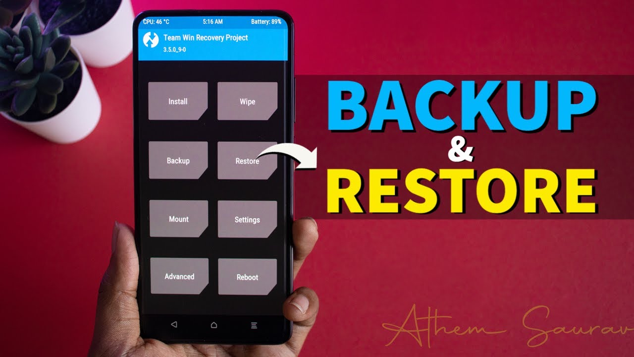 РЕЗЕРВНОЕ КОПИРОВАНИЕ и ВОССТАНОВЛЕНИЕ ПОЛНОГО ПЗУ с помощью TWRP Recovery. [Сентябрь 2021 г.]