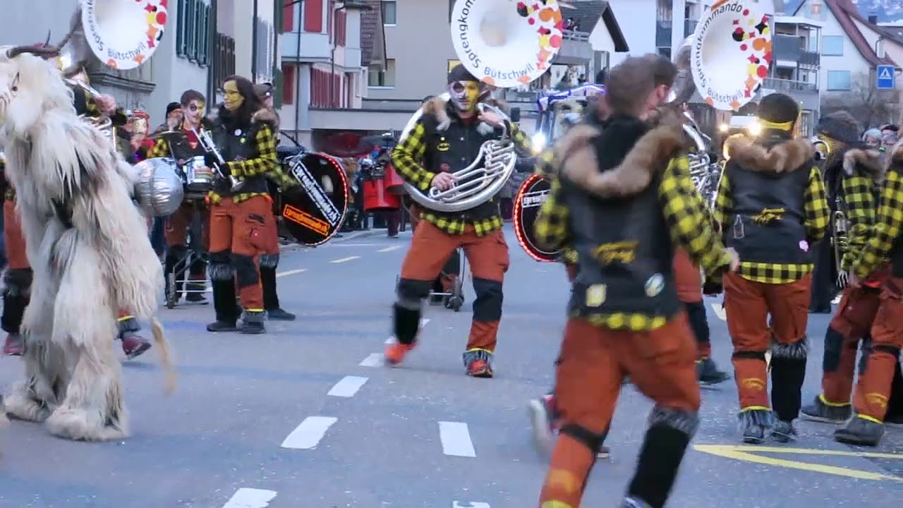 Gugge Sprengkommando Bütschwil - Fasnacht Schmerikon 2020