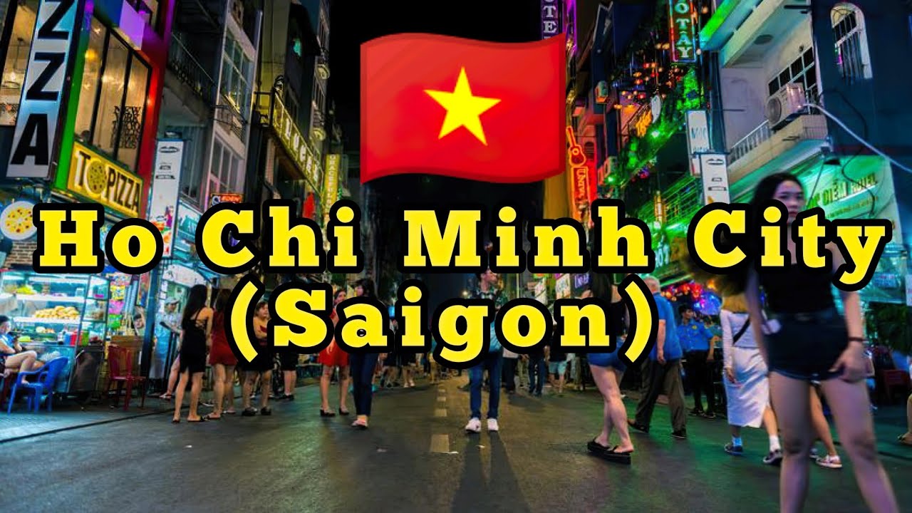 Exploring Saigon's Vibrant Nightlife - Walking in Ho Chi Minh City (Saigon) Vietnam