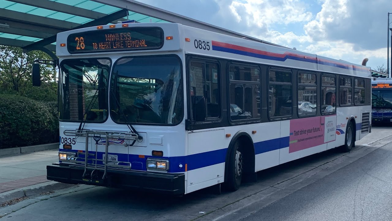 Brampton Transit Full Northbound Ride Video on 0835 on route 28 Wanless to Heart Lake Bus Terminal 