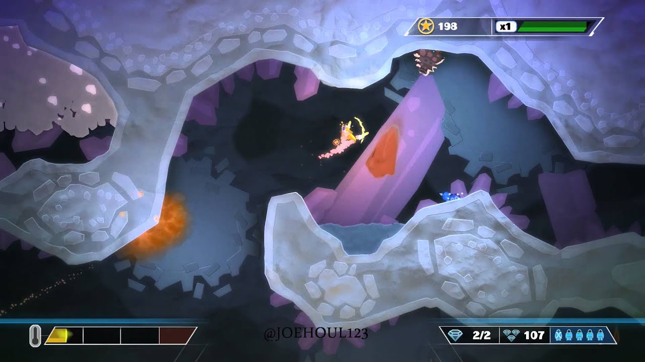 Pixeljunk Shooter Ultimate: Fire And Ice - Boom Town