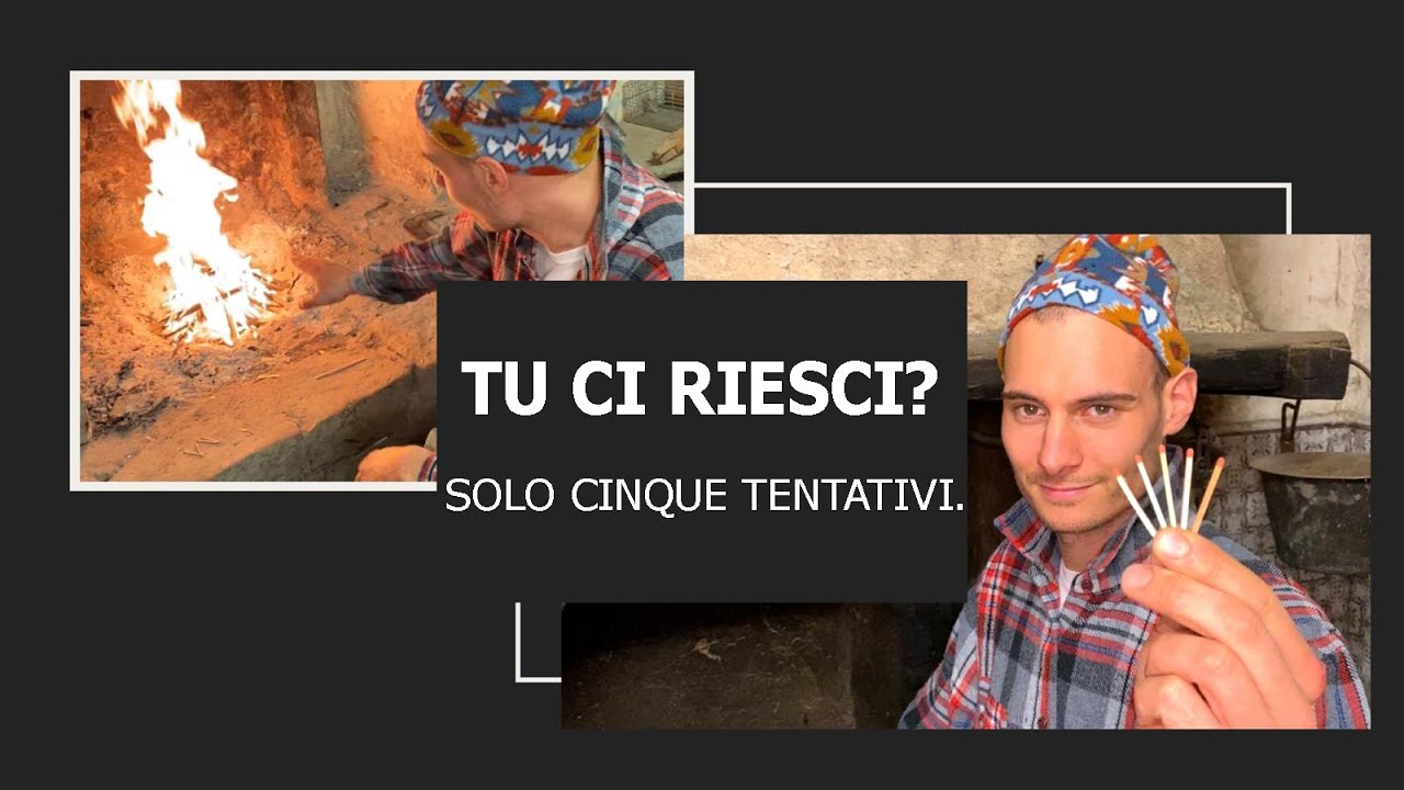Come accendere un 🔥FUOCO🔥 per stufe e camini