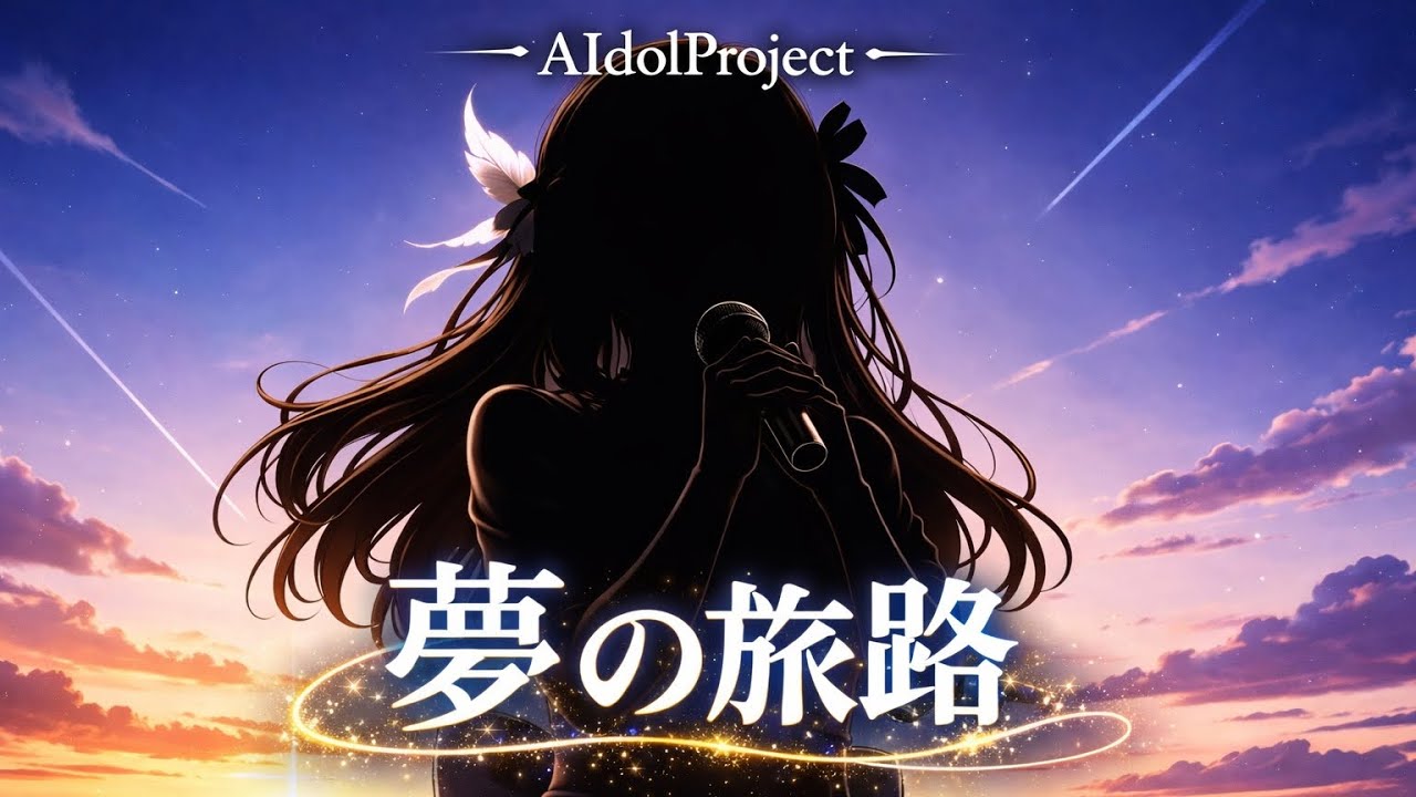 【泣ける曲】「夢の旅路」【AIdolProject】【Official Music Video】