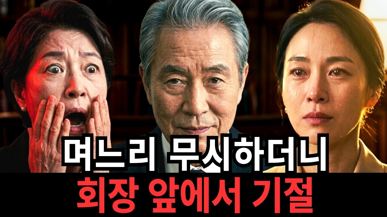 며느리 무시하고 승진파티 연 시댁, 회사 사장님 한마디에 얼굴 붉어진 이유