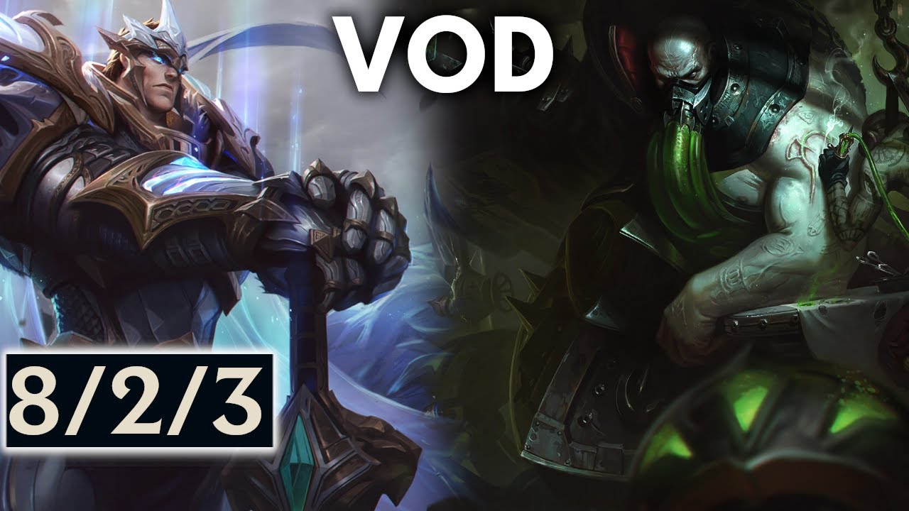 Garen vs Urgot - high elo SoloQ patch 14.16 - Erislash VODs