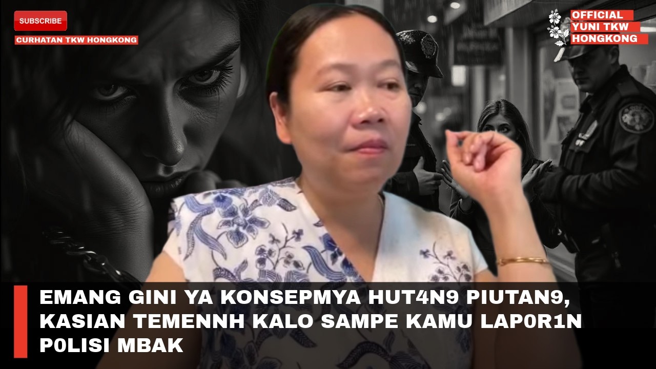 EMANG GINI YA KONSEPMYA HUT4N9 PIUTAN9, KASIAN TEMENNH KALO SAMPE KAMU LAP0R1N P0LISI MBAK