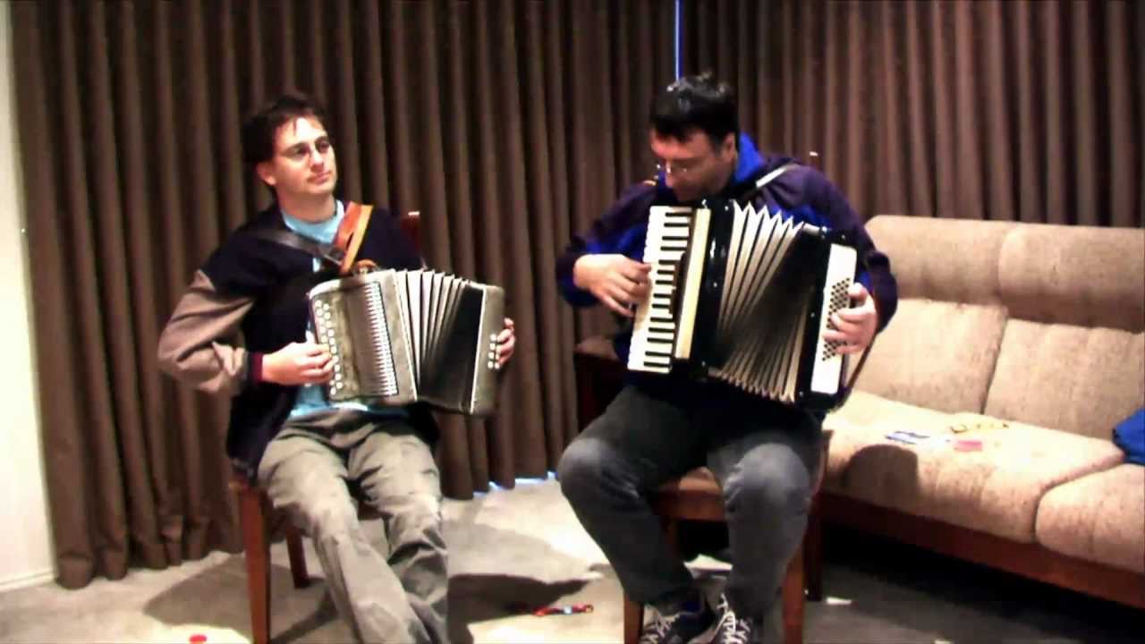 My Shoes Keep Walking & Heartaches By - Squeeze box duo!