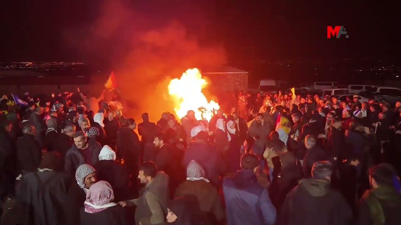 KARACADAĞ’IN ETEKLERİNDE GÖRKEMLİ NEWROZ KUTLAMASI