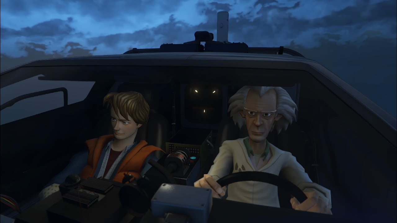 【BTTF】GTA5の世界でBack to the Future2を再現してみた【GTA5】