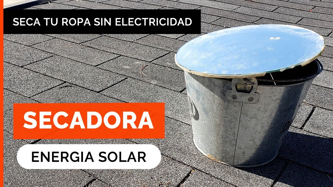 SECADORA de ROPA SOLAR! ☀️ 👕  Totalmente Ecológica [No necesita Electricidad]