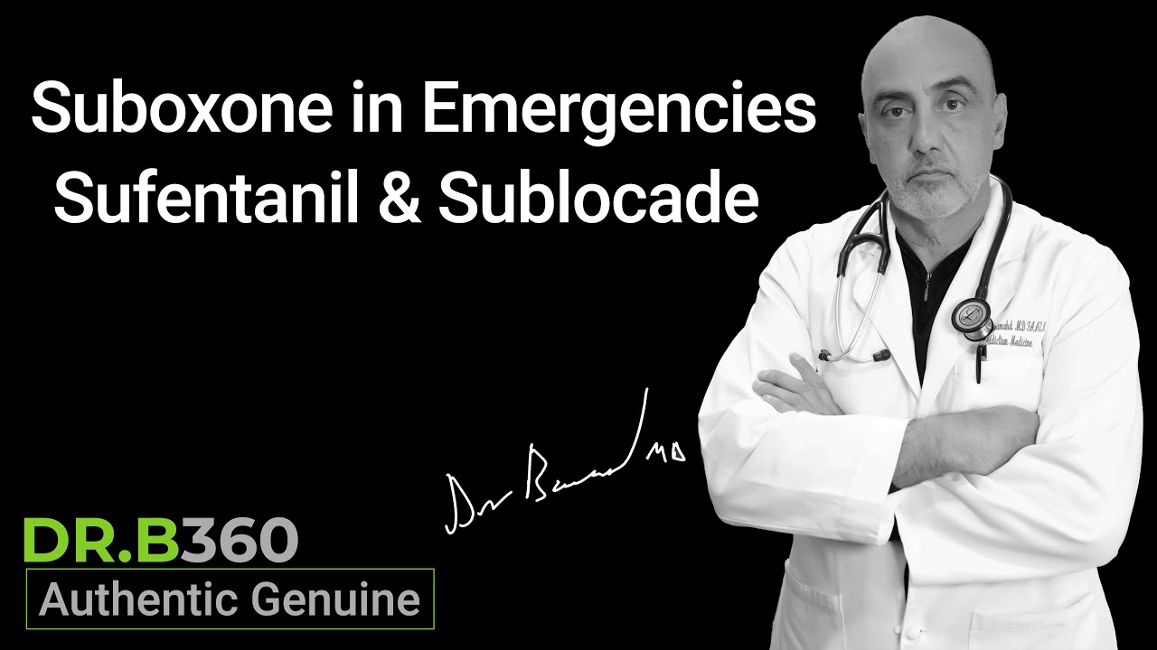 Suboxone in Emergencies: What About Sufentanil & Sublocade?