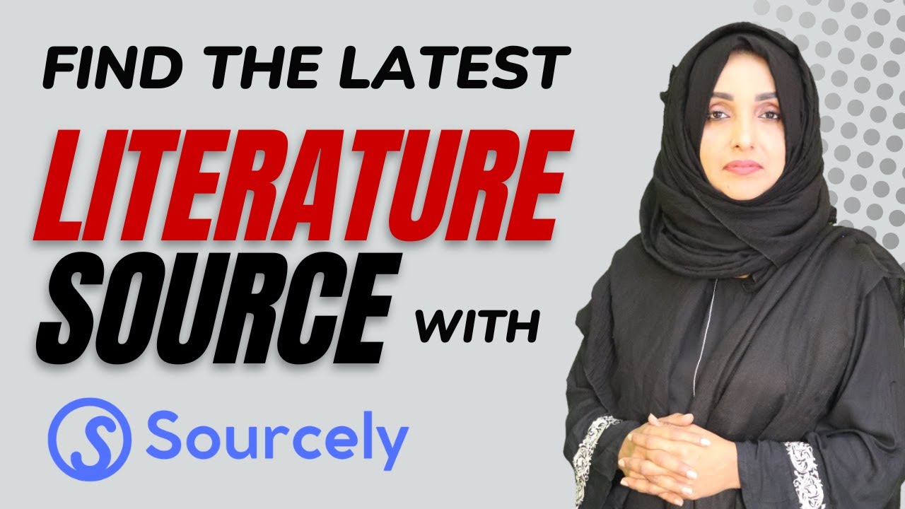 Find the Latest Research Literature Sources With This AI Tool | Literature Review Tools | Sourcely