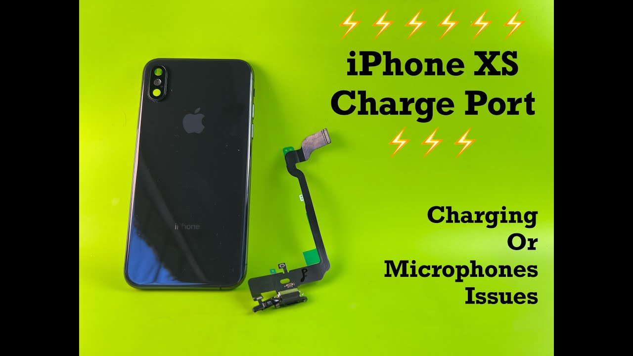 How to replace iPhone XS charging port - walkthrough