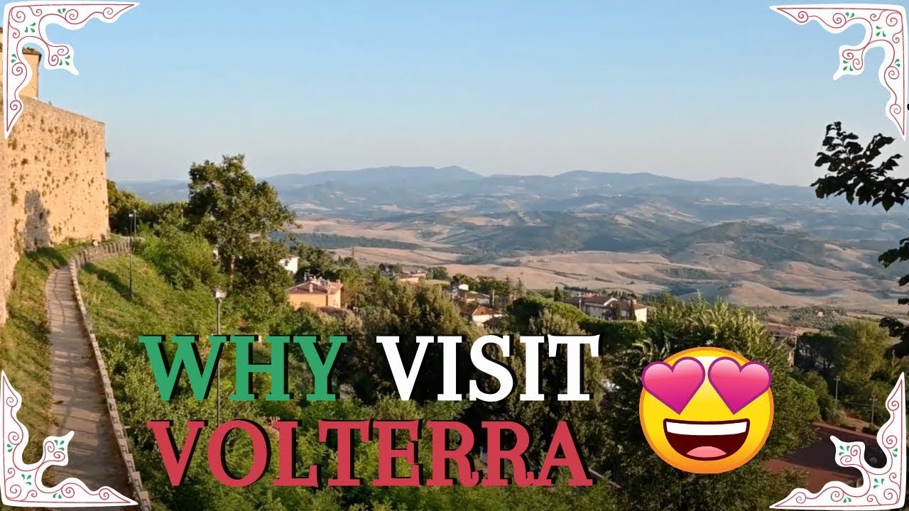 Beautiful city of Volterra in Italy is a Small Pearl of Tuscany 😏