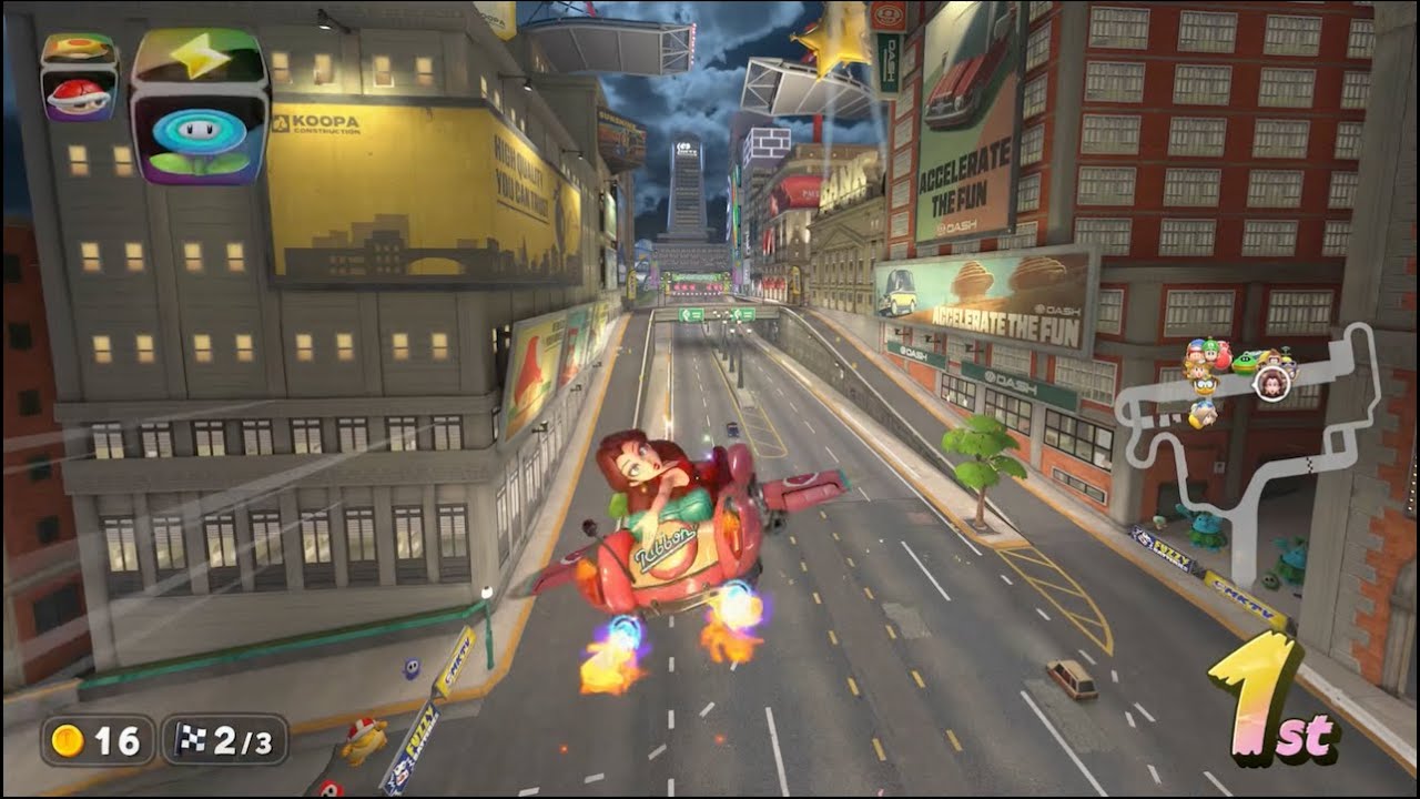 Mario Kart World: Crown City [1080 HD]
