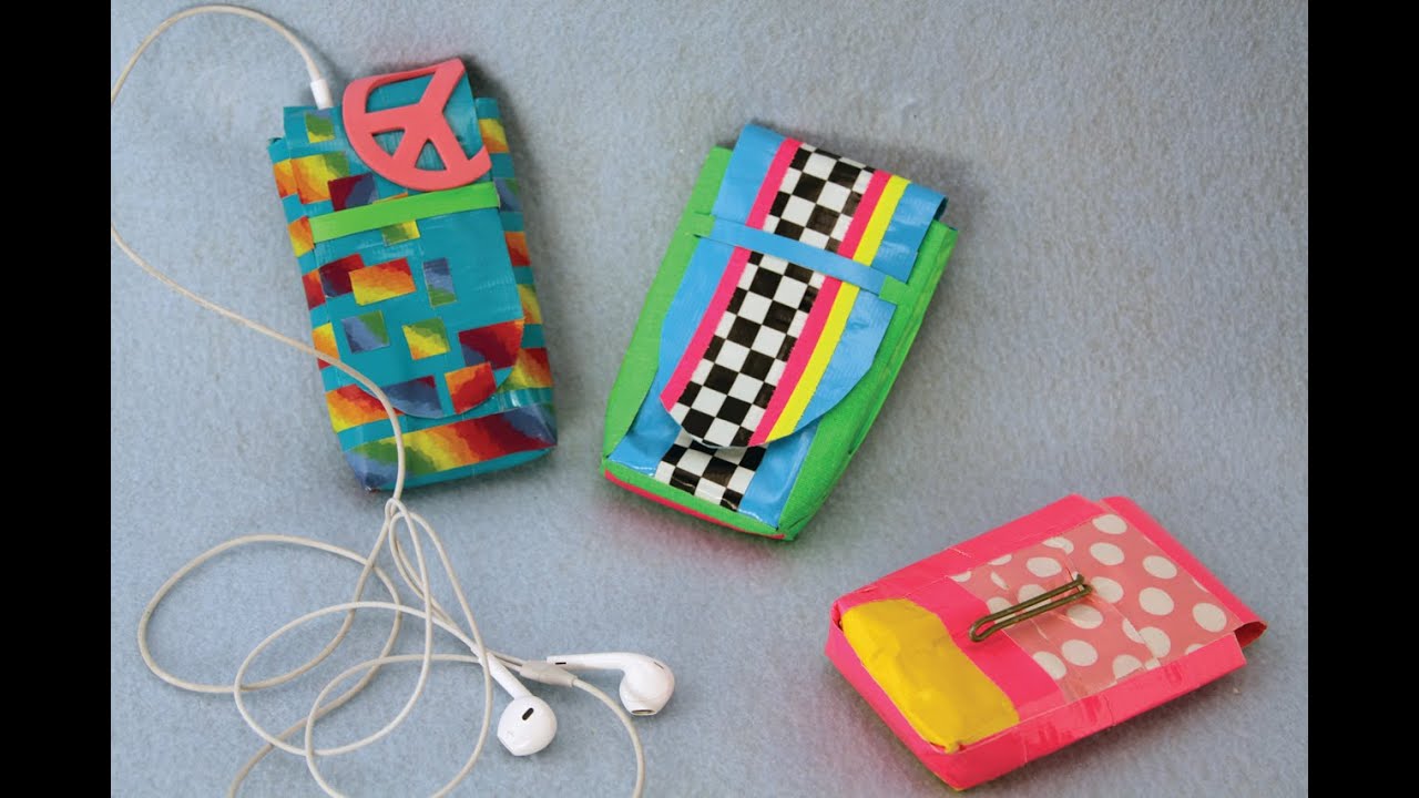 How to Make a Duct Tape Smartphone Case | Sophie's World