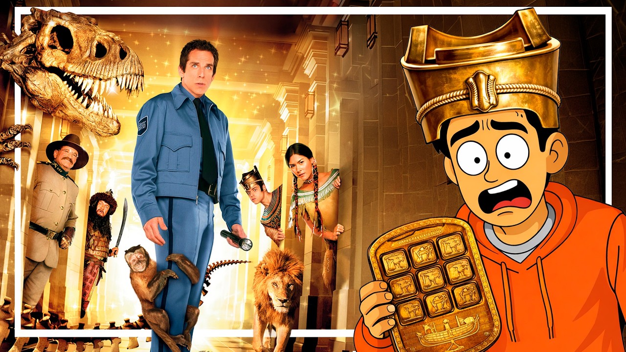 UNA NOCHE EN EL MUSEO es demasiado loca | Resumiendo Huevadas | Cesar Andre