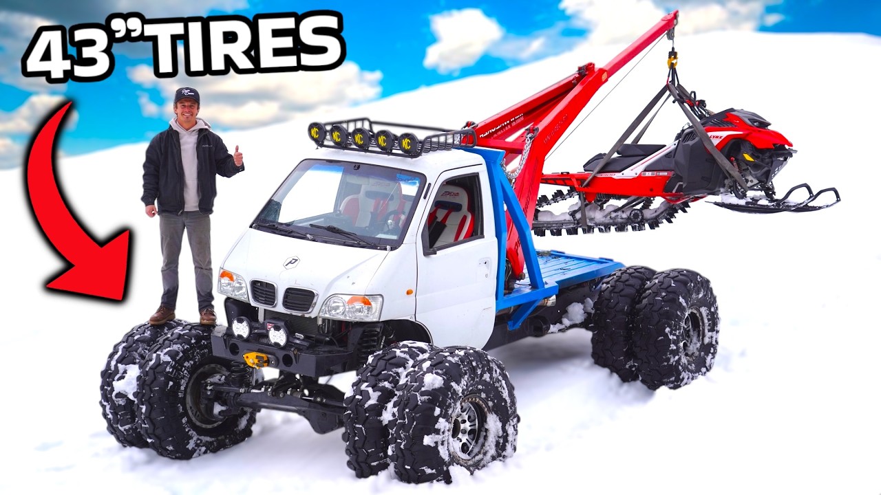 WE BUILT THE WORLDS FIRST DUALLY MINI TRUCK FOR OFFROAD RECOVERY