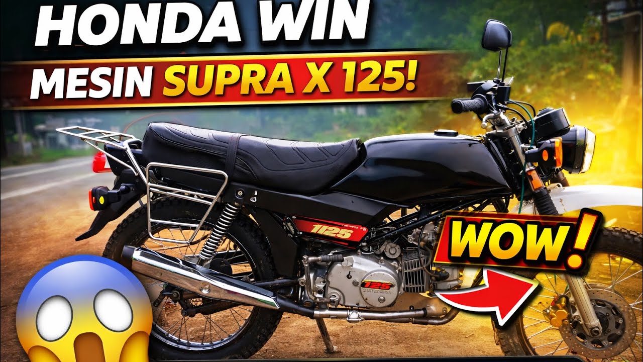 REVIEW HONDA WIN MESIN SUPRA X 125 cc