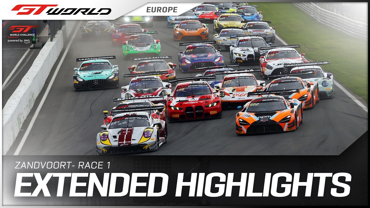 Extended Highlights | Race 1 | Zandvoort | GT World Challenge pwd by AWS