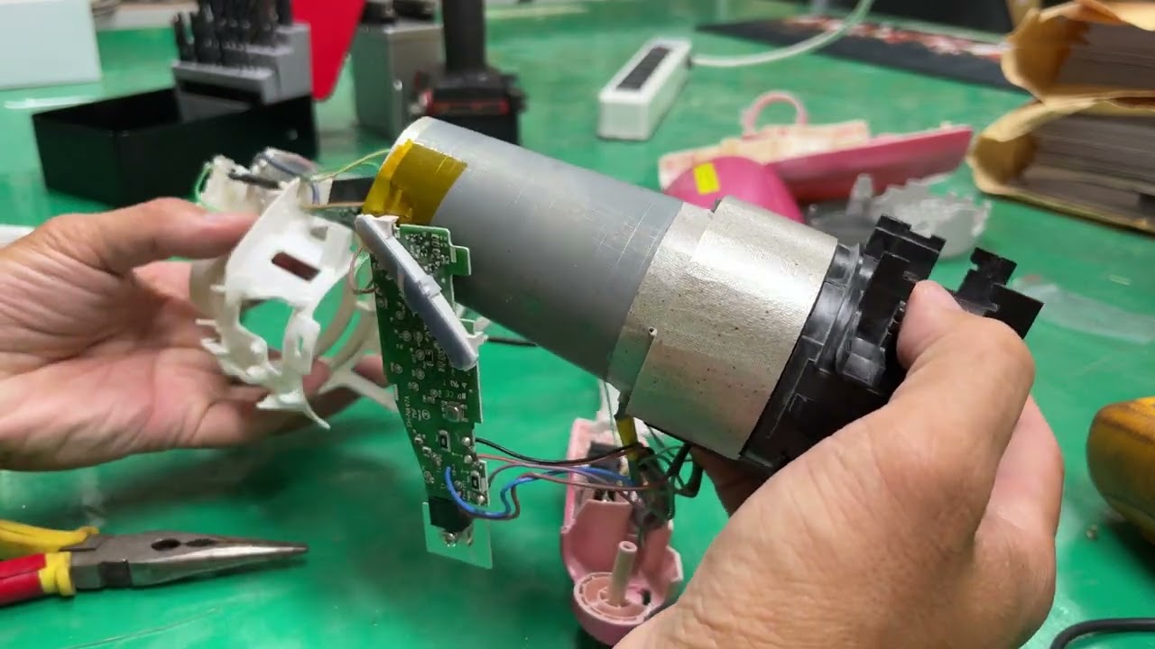Panasonic EH-CNA97 沒熱風 更換溫度開關維修過程 4-回裝測試