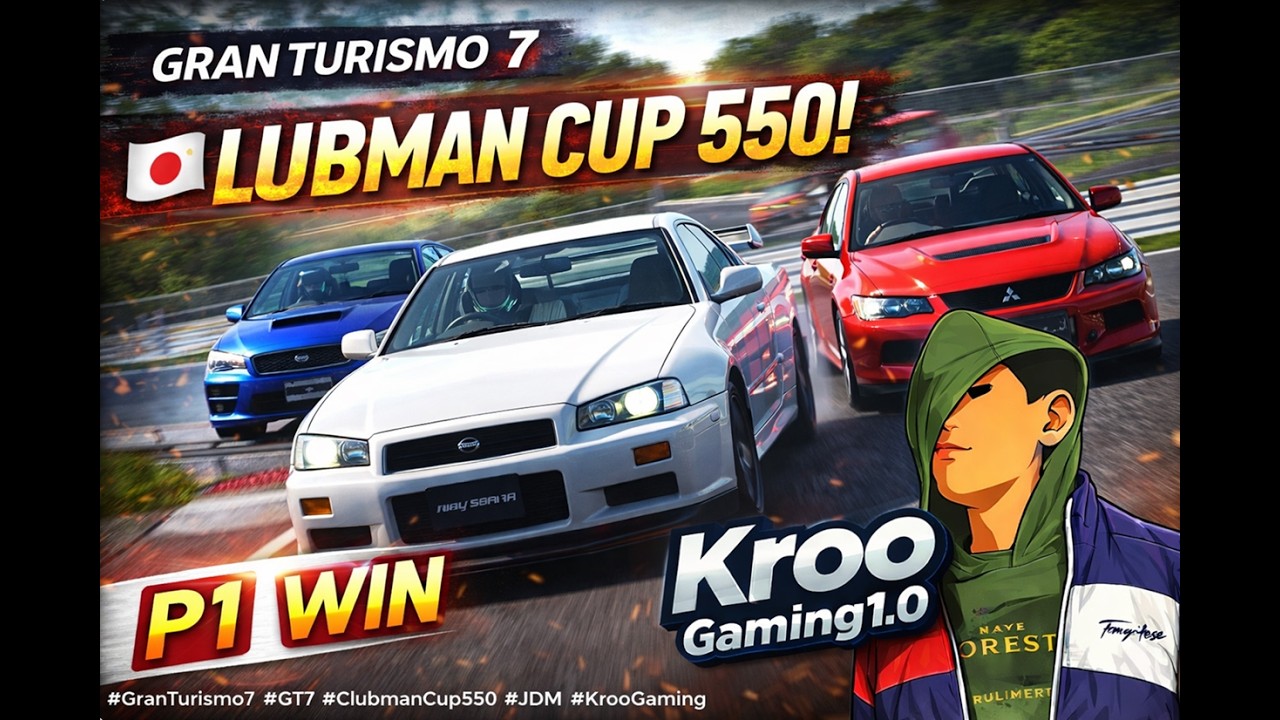 CLUBMAN CUP 550! 🇯🇵🔥 Intense Japanese Battle | Gran Turismo 7 | KrooGaming1.0