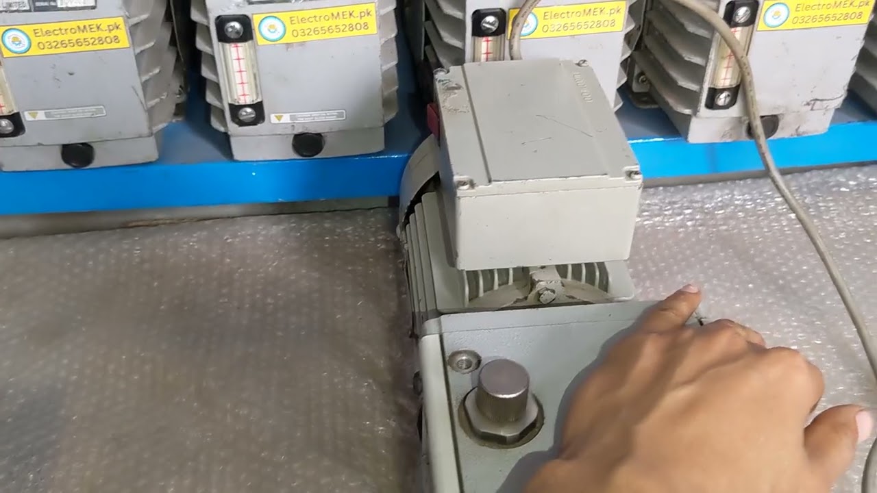 Kodivac GHP 150K 240K Single Phase Deep Double Stage Vacuum Pump PVC Resin DOP Casting HVAc Chiller