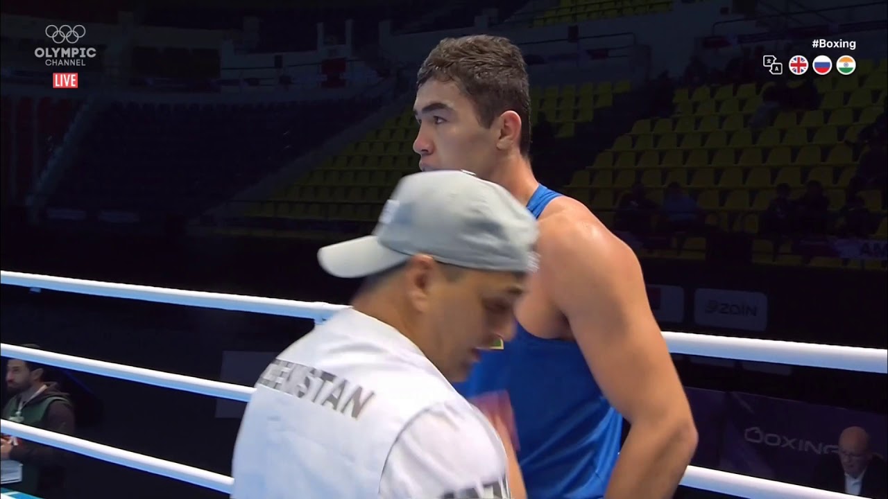 DILSHOD RUZMETOV(UZB)- AOKUSO PAULO(AUS) 81KG ASIAN OCEANIAN QUALIFICATION TOKYO2020